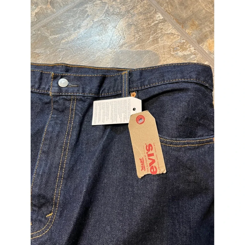 Levi's 517 Bootcut Jeans Mens 44x32 Indigo Blue NWT Western Denim 00517-0216